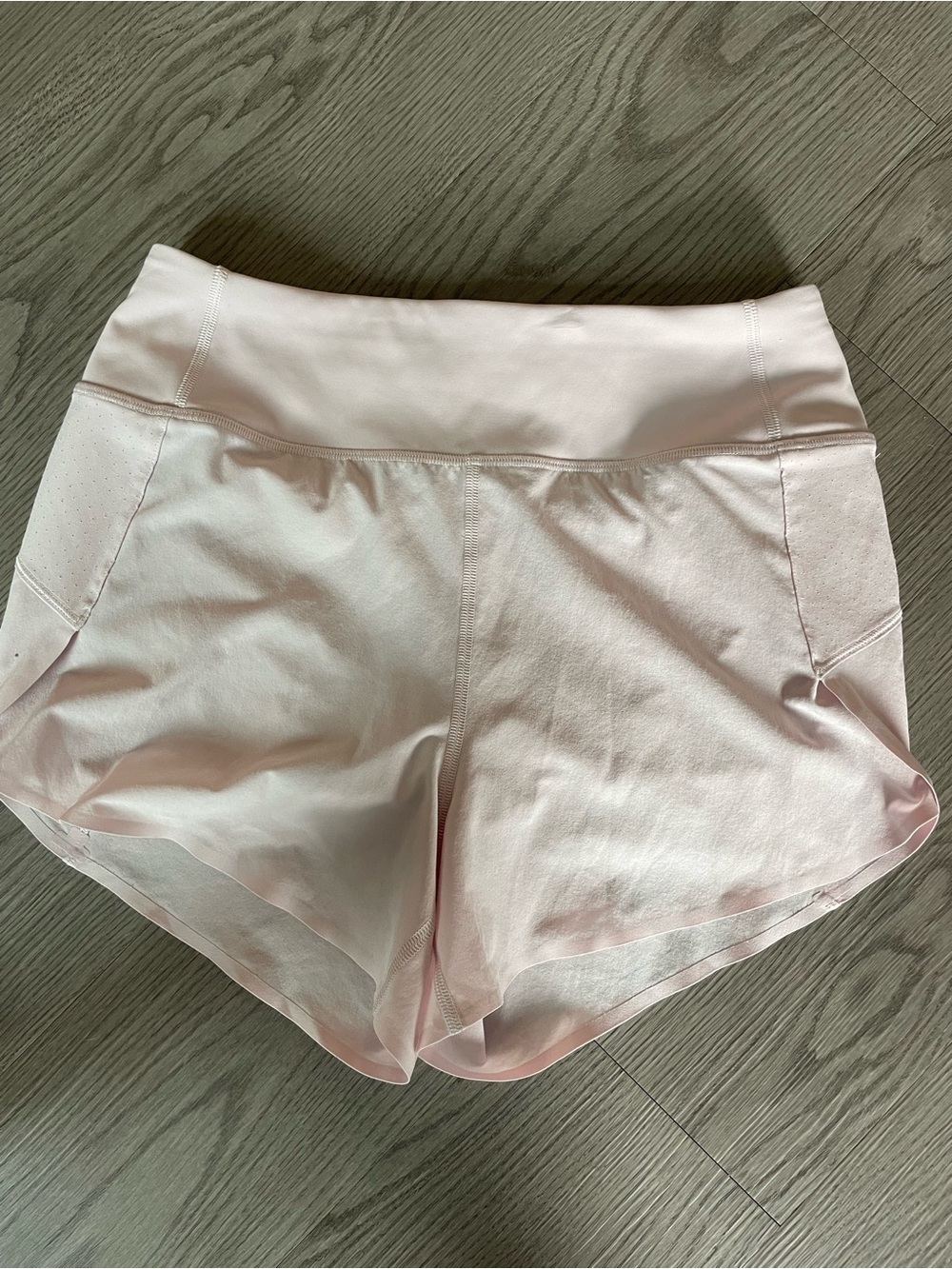 Athleta Pale Pink Performance Running Shorts